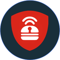 IP Burger logo icon.