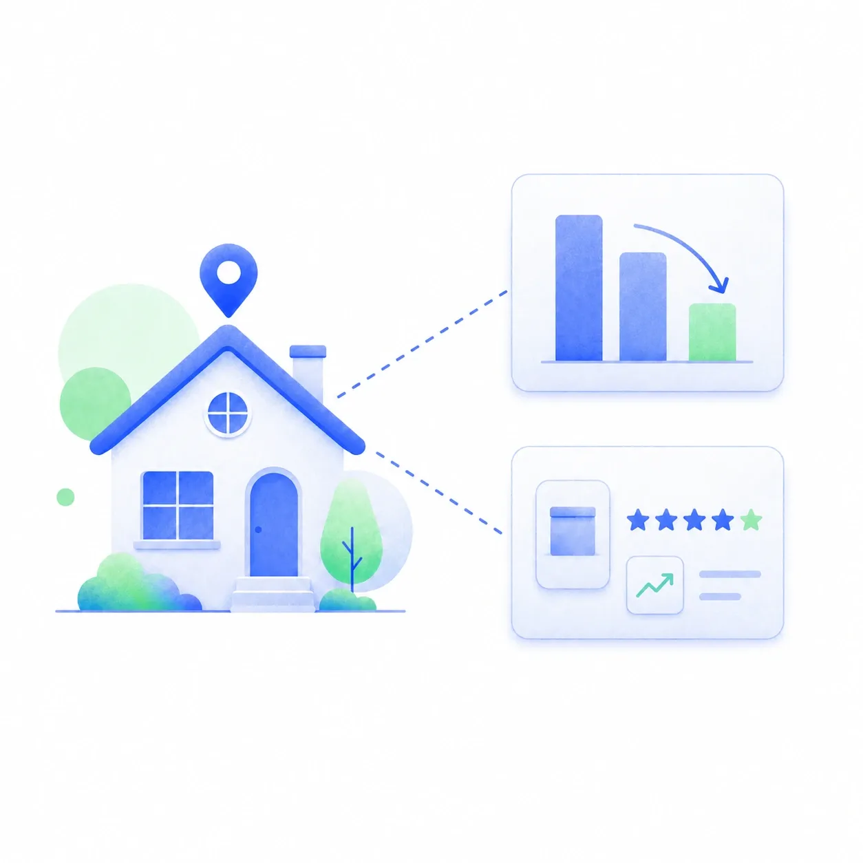 An illustration of a residential IP scraping ecommerce data