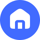 Rotating residential proxies icon.