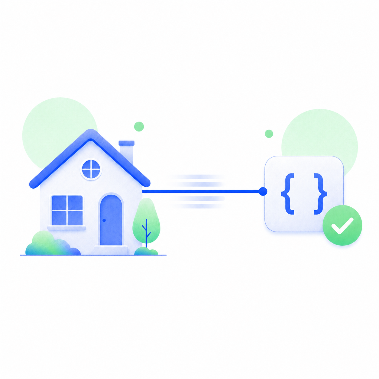 An illustration of residential IPs scraping data